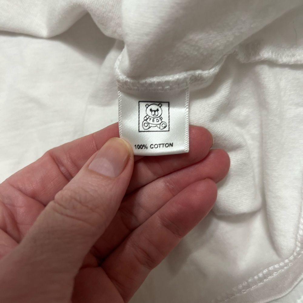 Teddy Fresh merch white crew neck teddy t shirt short sleeve Medium - Picture 7 of 13